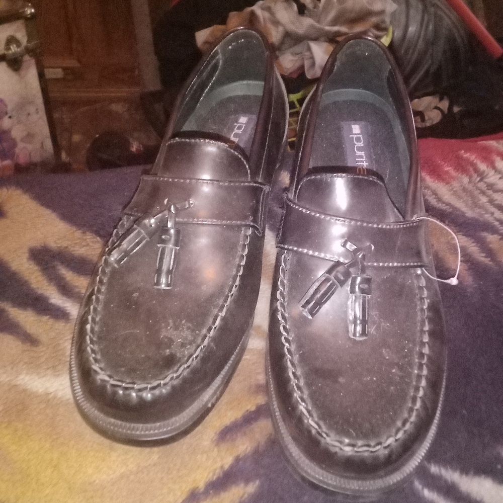 Cody Puritan dark brown tassel loafers